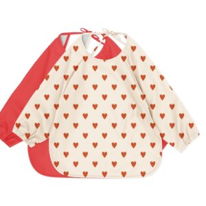 2 PACK DINNER BIB WITH SLEEVES - MON AMOUR
