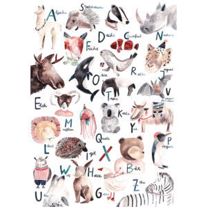 poster abc German