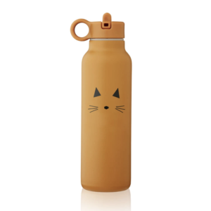 Cat mustard Liewood thermo bottle