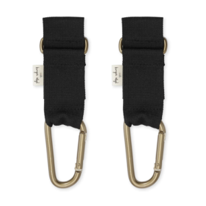 stroller straps black