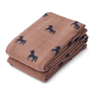 2 Pack Lewis Muslin Cloth - Horse