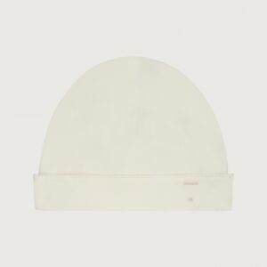 Cream Baby beanie gray label GOTS