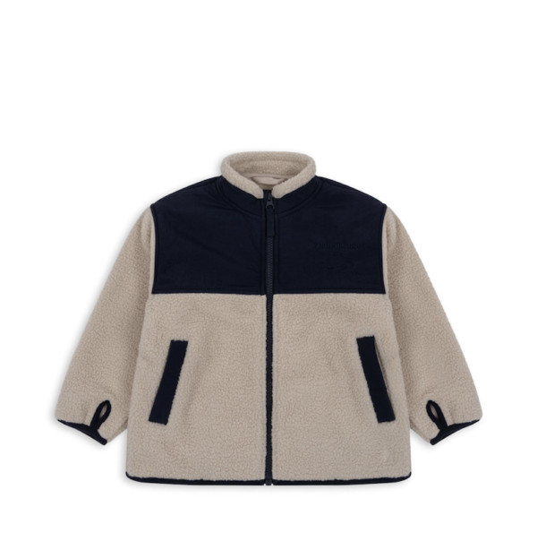 KONGES SLOJD Flynn Fleece Jacket - oxford tan