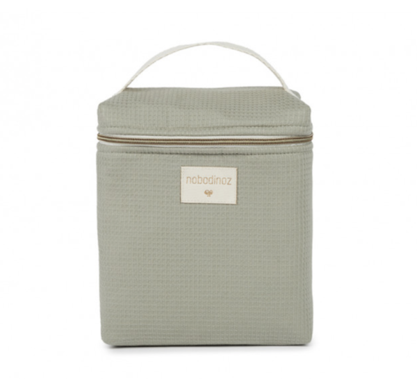 NOBODINOZ Concerto Insulated Baby bottle and lunch bag - laurel green