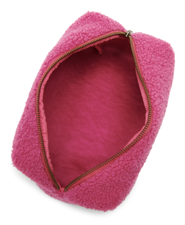 STUDIO NOOS pink teddy pouch 2