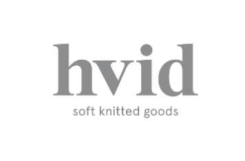 Hvid - soft knitted goods logo