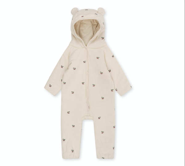 cherry onesie hooded konges