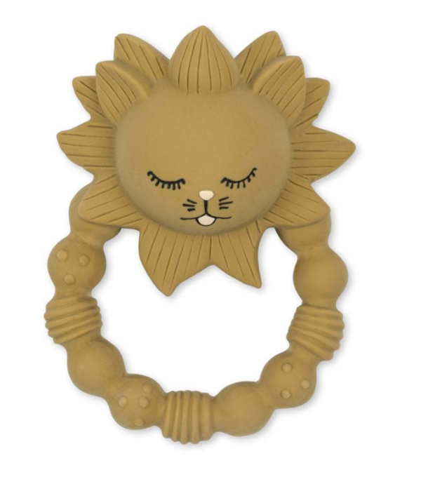 konges teething ring lion