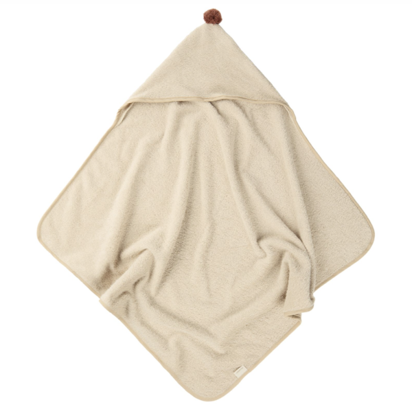 So Cute Bath Cape - Almond