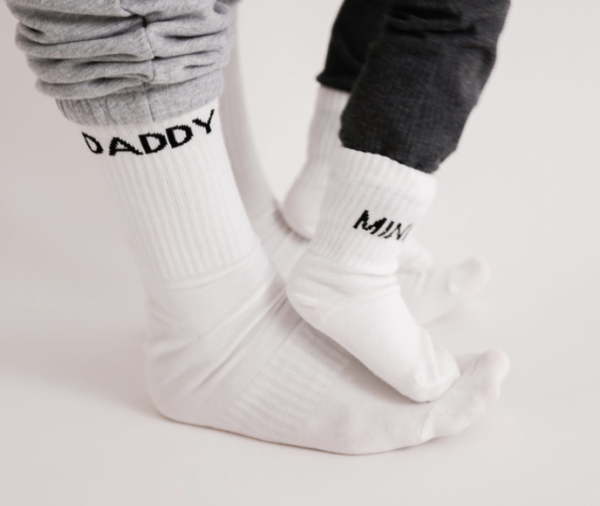 DADDY Socks White