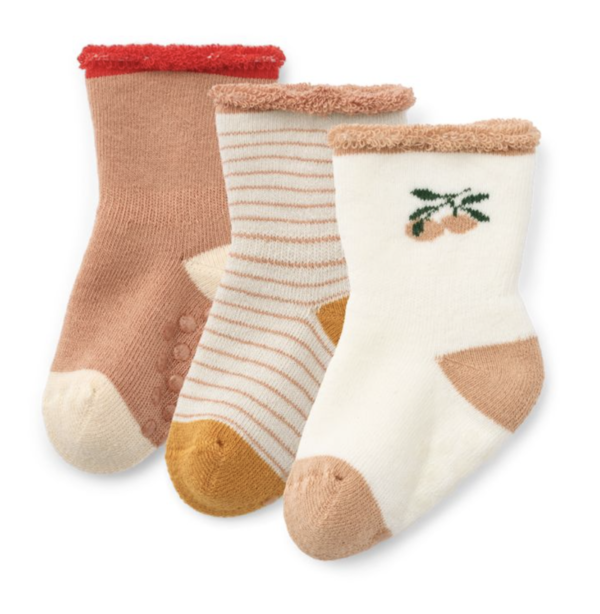 eloy socks peach sandy