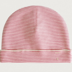 baby beanie cherry cream