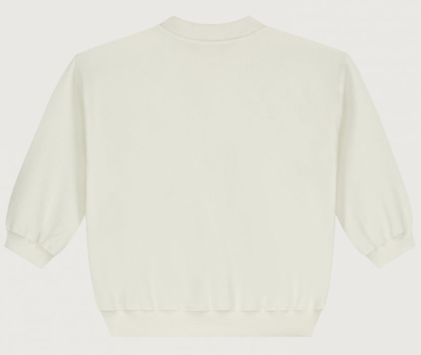 Baby Dropped Shoulder Sweater - Cream