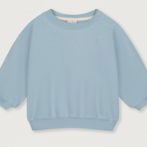 baby dropped shoulder sweater sky