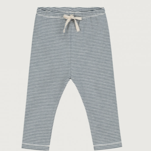 baby leggings blue grey cream