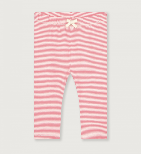 baby leggings cherries cream