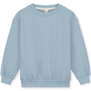 dropped shoulder sweater sky