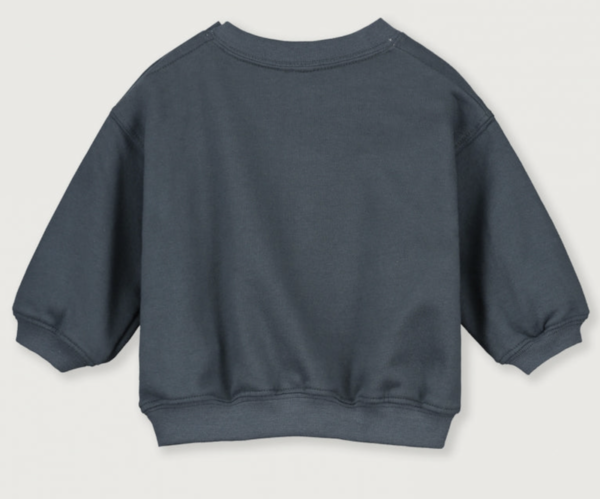 Baby Dropped Shoulder Sweater - Blue Grey