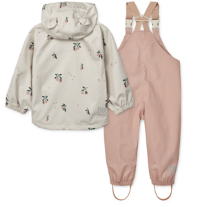 sea shell rainwear set