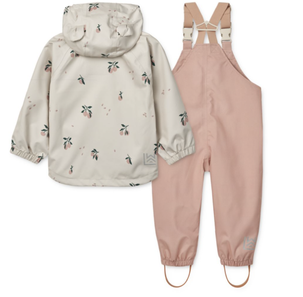 sea shell rainwear set