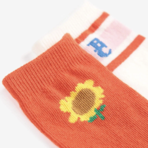 sunflower short socks 2pack