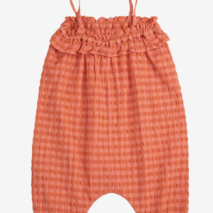 Bobo Choses Vichy woven overall