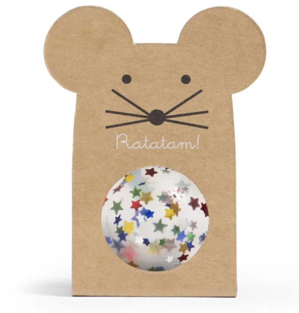 Ratatam! Mouse Bouncy Ball - Starry - ø43 mm