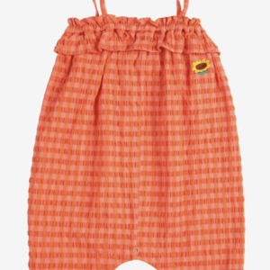 Vichy woven overall Bobo Choses