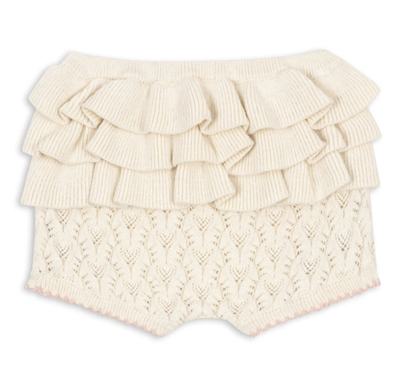 rosier shorts cream off white konges