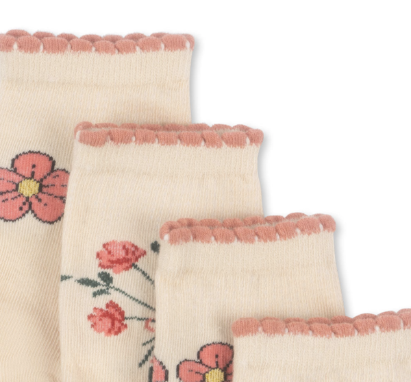 Rose Mix - 2 Pack Rose Socks