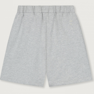 grey melange long shorts