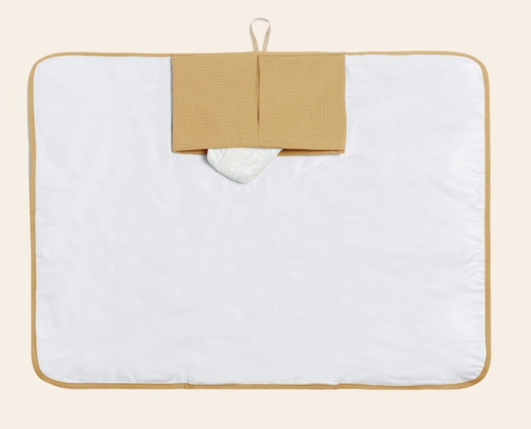 Waterproof Mozart changing pad - Camel