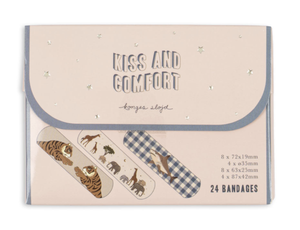 kiss and comfort bandages blue mix