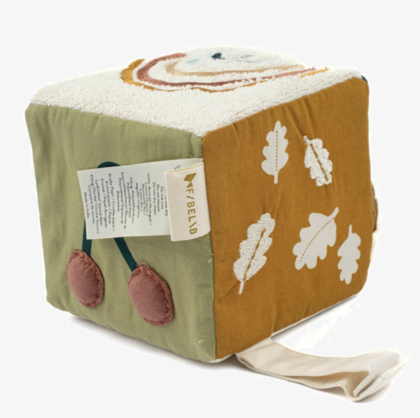 Fabric Cube Multi Colours