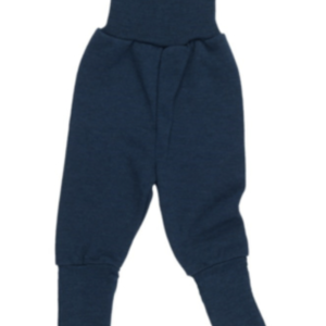 pants with waistband navy blue