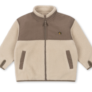 flynn fleece jacket oxford tan