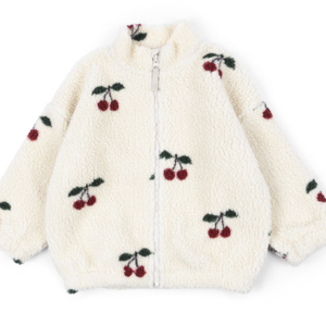 jody teddy jacket ma grande cerise